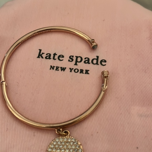 Kate Spade ‘Make Me Blush’ Rose Gold and Crystal Bracelet - Picture 5 of 7